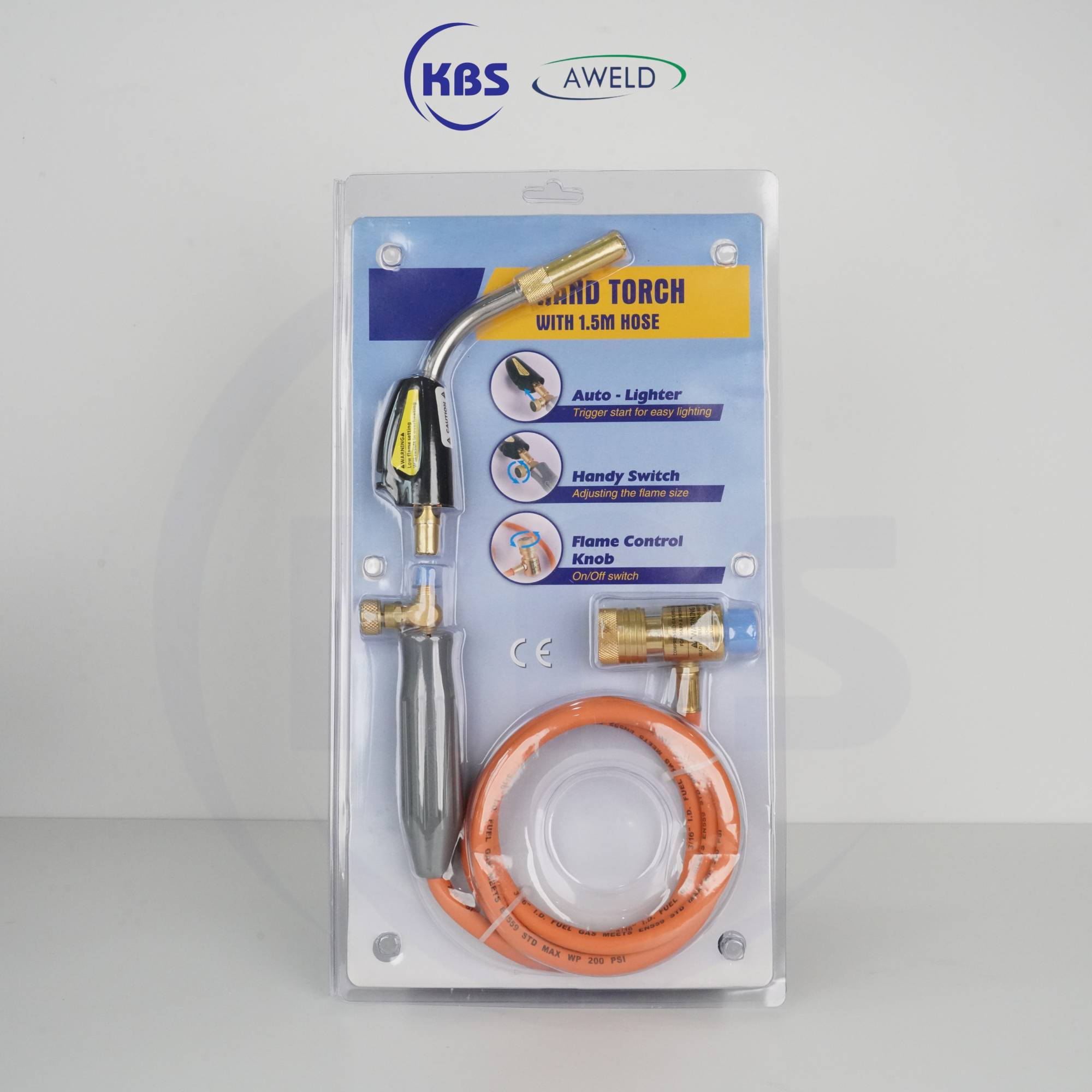 Torch Head Profire Manual Blow Torch And Mapp Gas For Soldering Brazing
